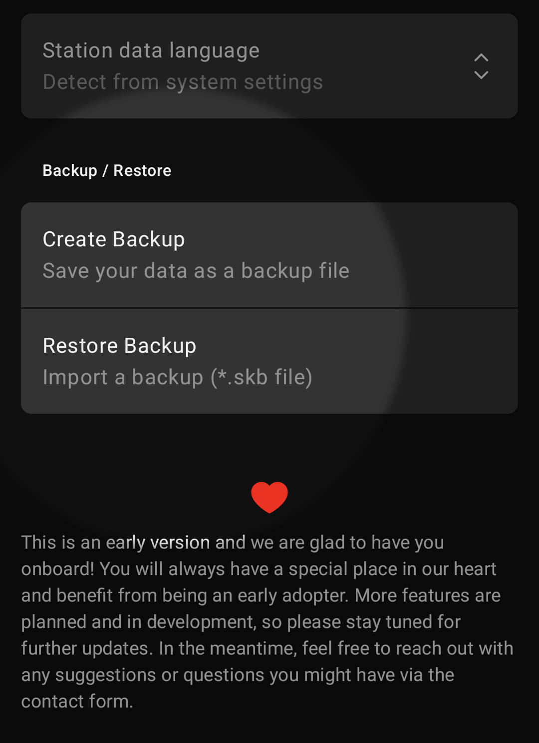 New Feature: Backup and Restore